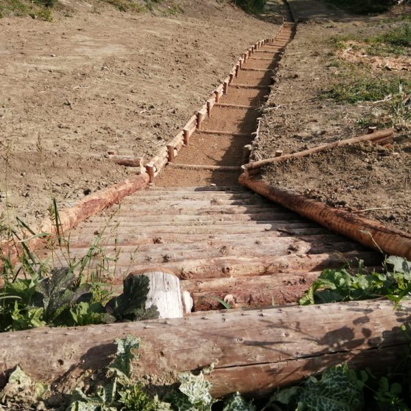 Consolidamento Canalizzazione a Pali e Rete (2)